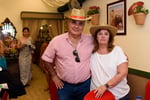 Visitantes de la feria de abril