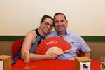 Visitantes de la feria de abril