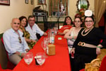 Visitantes de la feria de abril