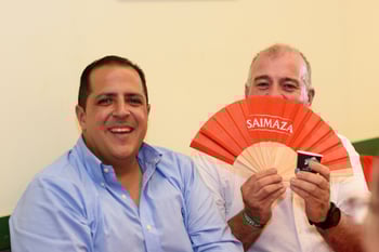 Visitantes de la feria de abril