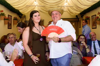 Visitantes de la feria de abril